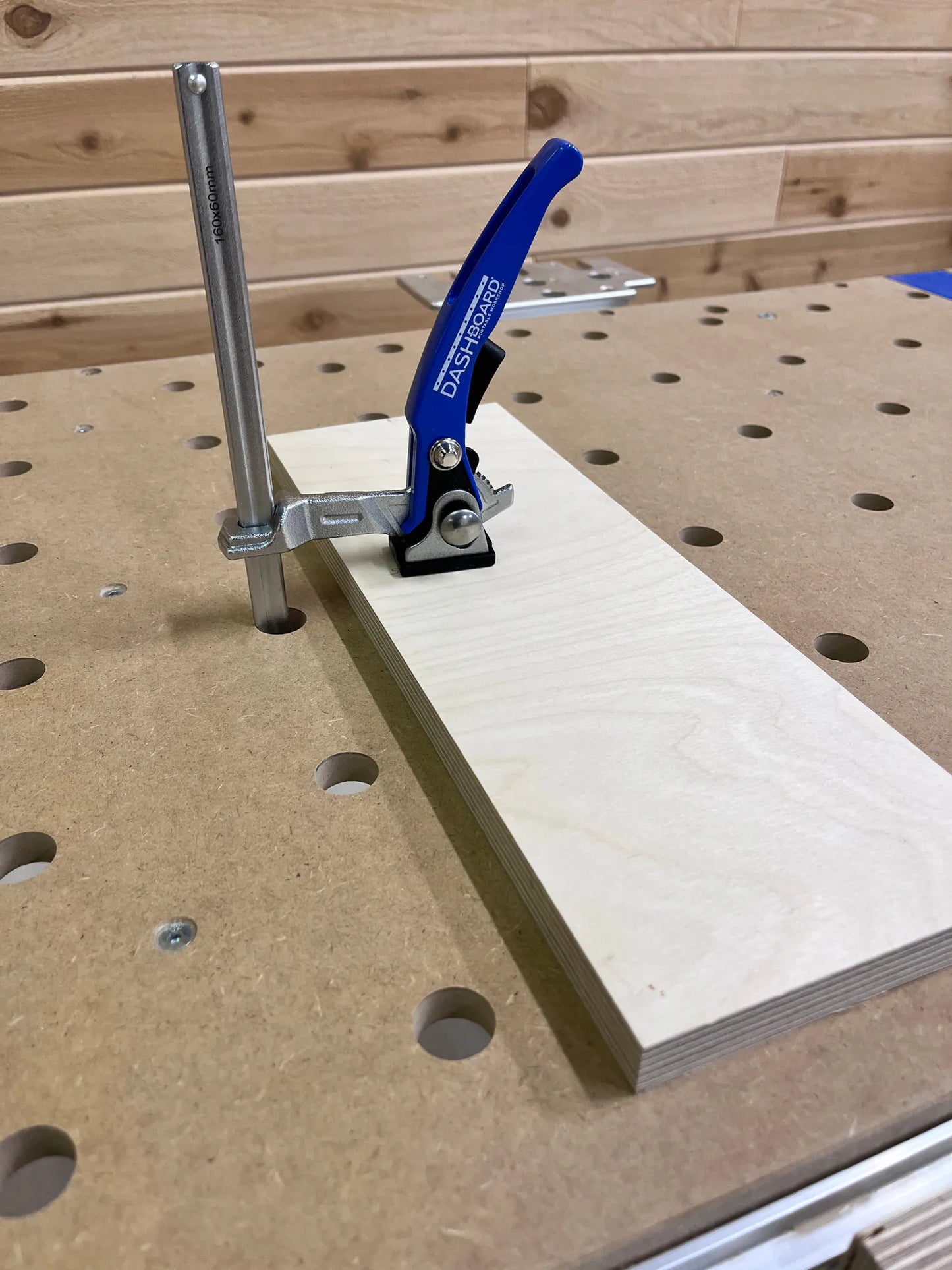 Dash-Board Track Clamp